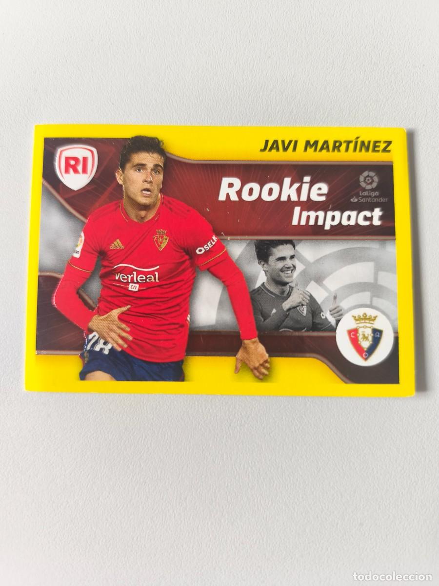 Cromos de Futebol: LIGA ESTE 2021 2022 21 22 JAVI MARTINEZ OSASUNA ROOKIE IMPACT 4 CMR2