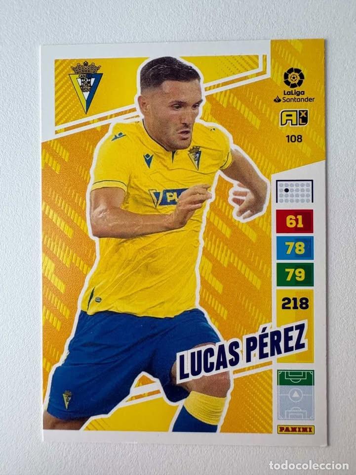 Cromos de Futebol: Lucas P&eacute;rez C&aacute;diz 108 Adrenalyn 2022-23