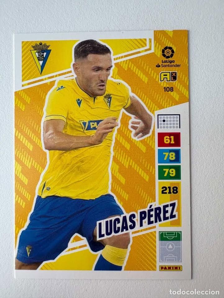 Cromos de Futebol: Lucas P&eacute;rez C&aacute;diz 108 Adrenalyn 2022-23