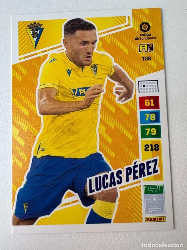 Cromos de Futebol: Lucas P&eacute;rez C&aacute;diz 108 Adrenalyn 2022-23