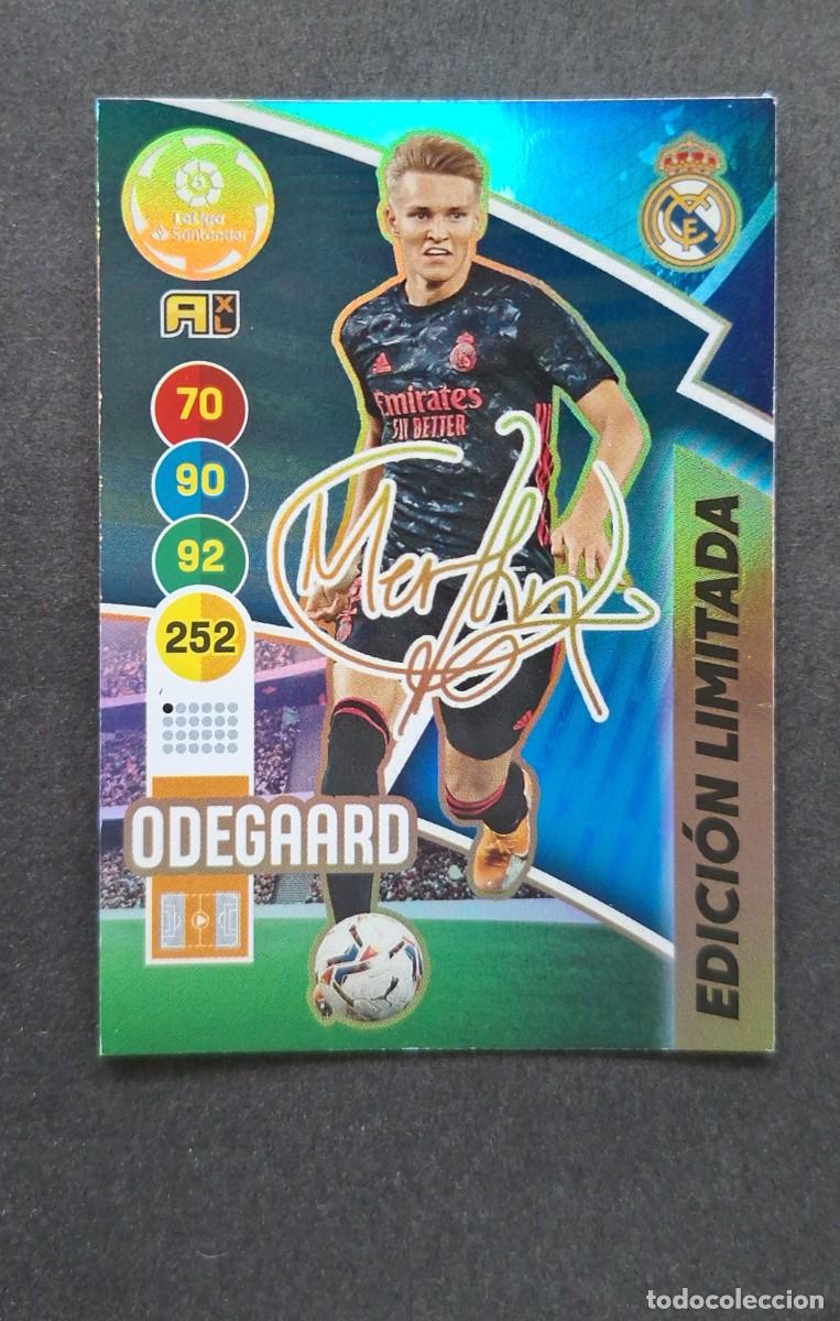 Cromos de Futebol: L1 ODEGAARD REAL MADRID EDICION LIMITADA FIRMADA PANINI ADRENALYN XL 2020 2021 20 21