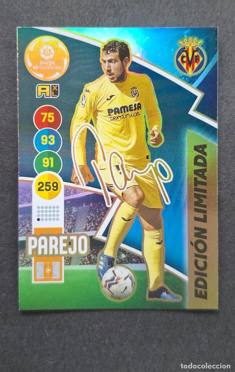 Figurine di Calcio: L1 PAREJO VILLARREAL C. F. EDICION LIMITADA FIRMADA PANINI ADRENALYN XL 2020 2021 20 21