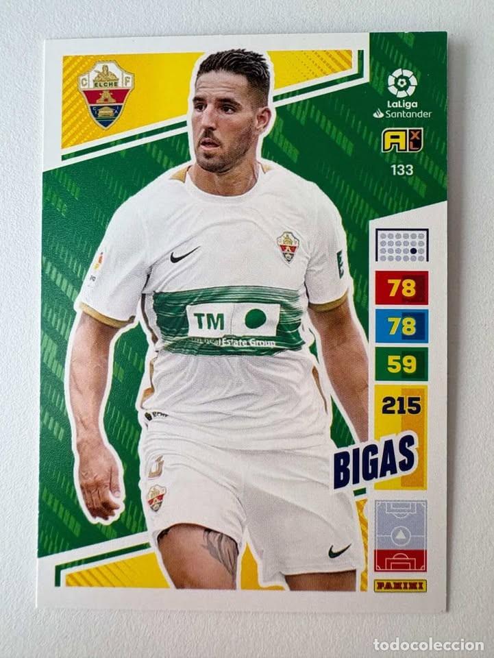 Figurine di Calcio: Bigas Elche 133 Adrenalyn 2022-23