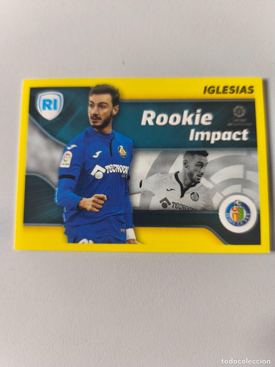 Cromos de f&uacute;tbol: LIGA ESTE 2021 2022 21 22 IGLESIAS GETAFE ROOKIE IMPACT 4 CMR2