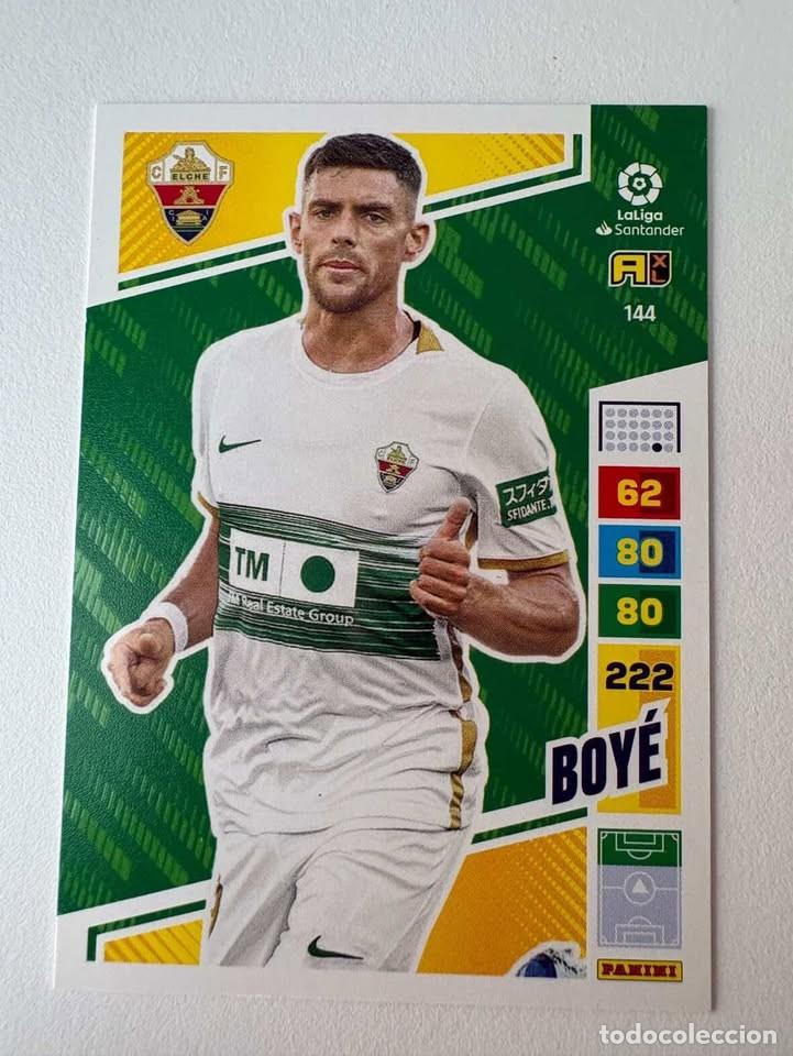 Cromos de f&uacute;tbol: Boy&eacute; Elche 144 Adrenalyn 2022-23
