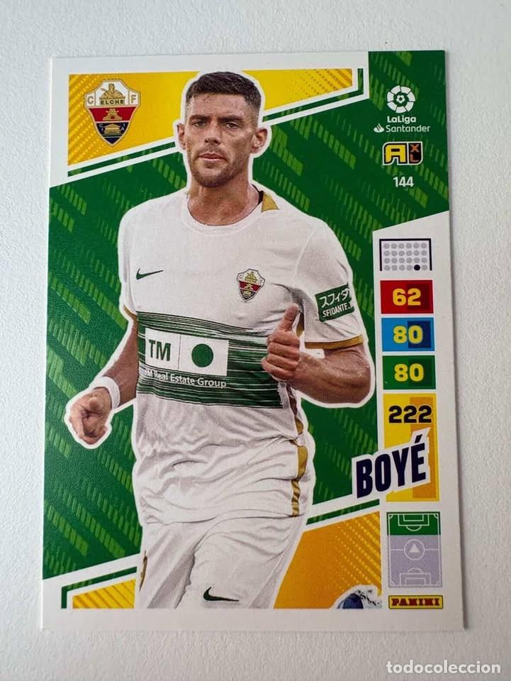 Cromos de f&uacute;tbol: Boy&eacute; Elche 144 Adrenalyn 2022-23