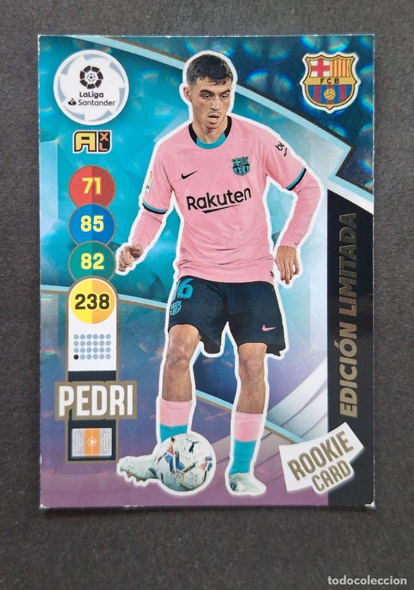 Cromos de f&uacute;tbol: L1 PEDRI F. C. BARCELONA EDICION LIMITADA ROOKIE CARD PANINI ADRENALYN XL 2020 2021 20 21
