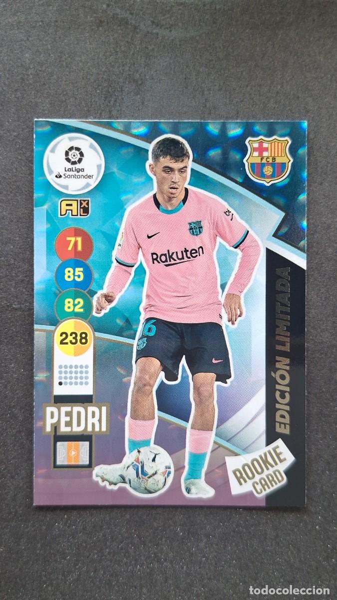 Cromos de f&uacute;tbol: L1 PEDRI F. C. BARCELONA EDICION LIMITADA ROOKIE CARD PANINI ADRENALYN XL 2020 2021 20 21