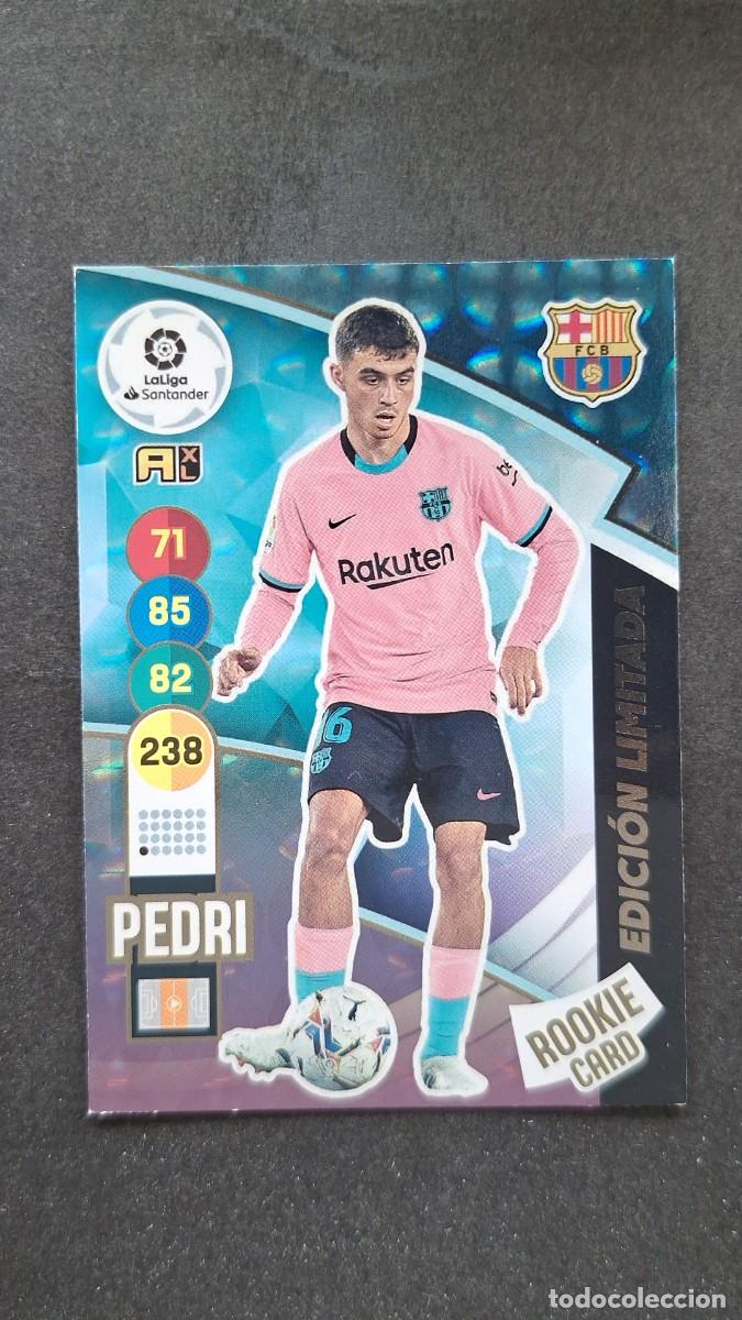 Cromos de f&uacute;tbol: L1 PEDRI F. C. BARCELONA EDICION LIMITADA ROOKIE CARD PANINI ADRENALYN XL 2020 2021 20 21