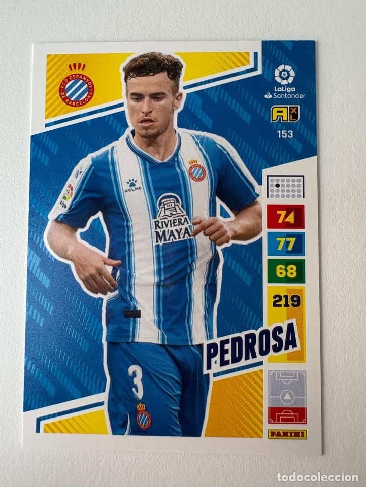 Cromos de f&uacute;tbol: Pedrosa Espanyol 153 Adrenalyn 2022-23