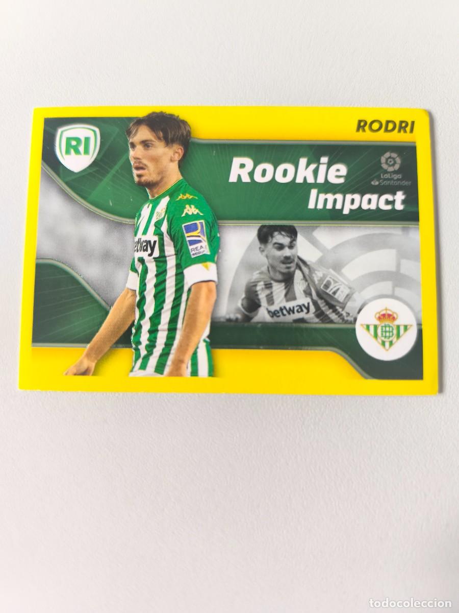 Cromos de f&uacute;tbol: LIGA ESTE 2021 2022 21 22 RODRI BETIS 4 ROOKIE IMPACT CMR2