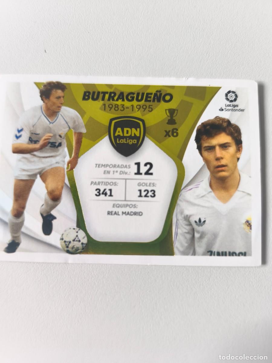 Cromos de f&uacute;tbol: LIGA ESTE 2021 2022 21 22 BUTRAGUE&Ntilde;O REAL MADRID 4 ADN LALIGA CMR2