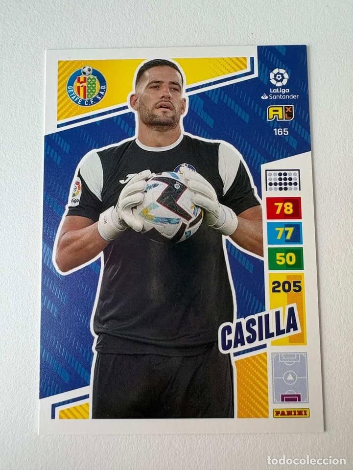 Cromos de f&uacute;tbol: Casilla Getafe 165 Adrenalyn 2022-23