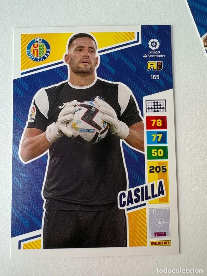 Cromos de f&uacute;tbol: Casilla Getafe 165 Adrenalyn 2022-23