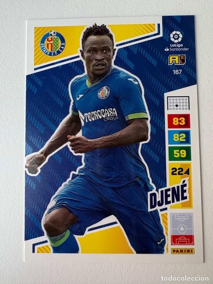 Cromos de f&uacute;tbol: Djen&eacute; Getafe 167 Adrenalyn 2022-23