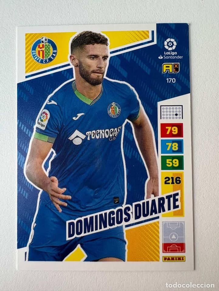 Cromos de f&uacute;tbol: Domingos Duarte Getafe 170 Adrenalyn 2022-23