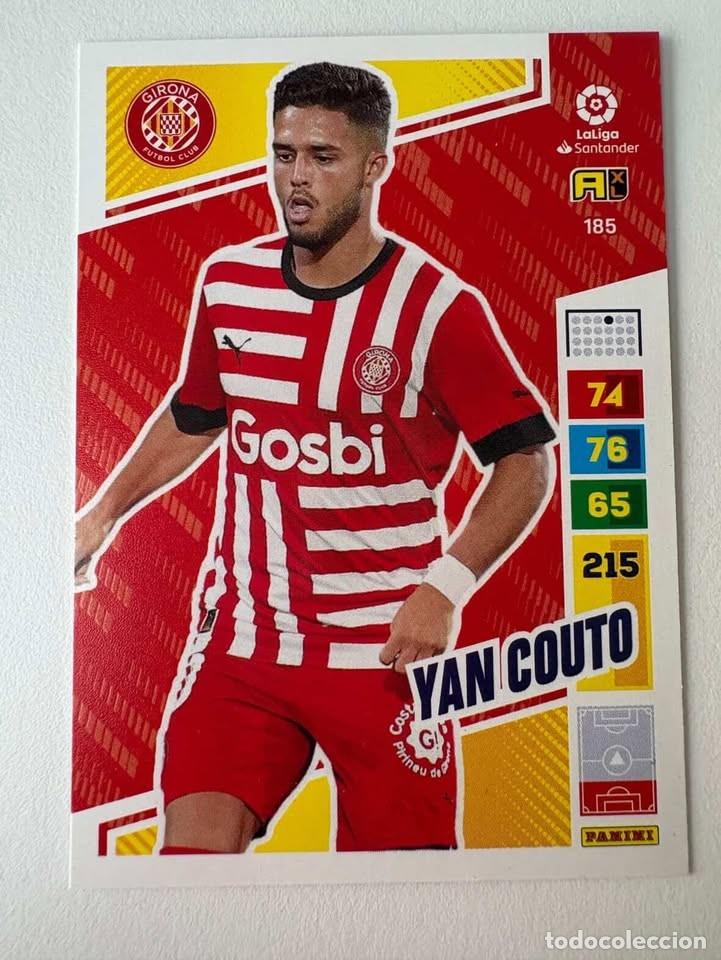 Cromos de f&uacute;tbol: Yan Couto Girona 185 Adrenalyn 2022-23