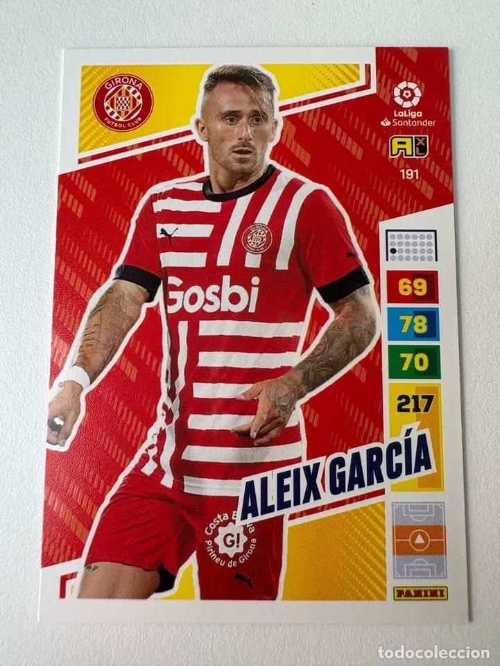 Cromos de f&uacute;tbol: Aleix Garc&iacute;a Girona 191 Adrenalyn 2022-23