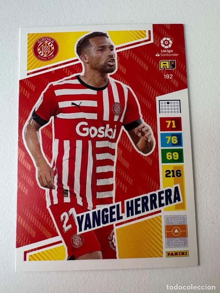 Cromos de f&uacute;tbol: Yangel Herrera Girona 192 Adrenalyn 2022-23