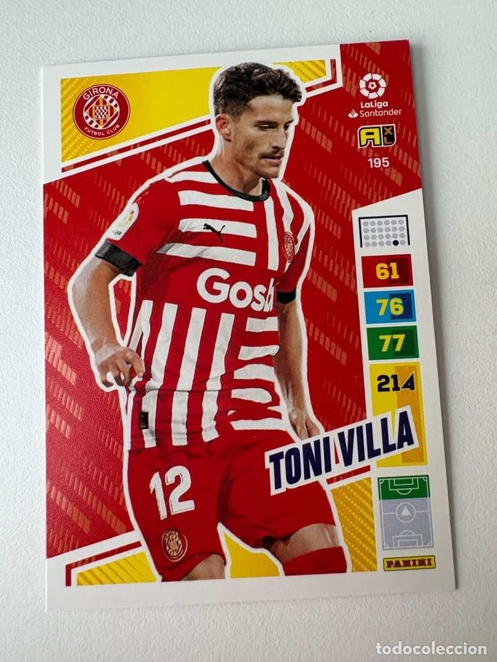 Cromos de f&uacute;tbol: Toni Villa Girona 195 Adrenalyn 2022-23