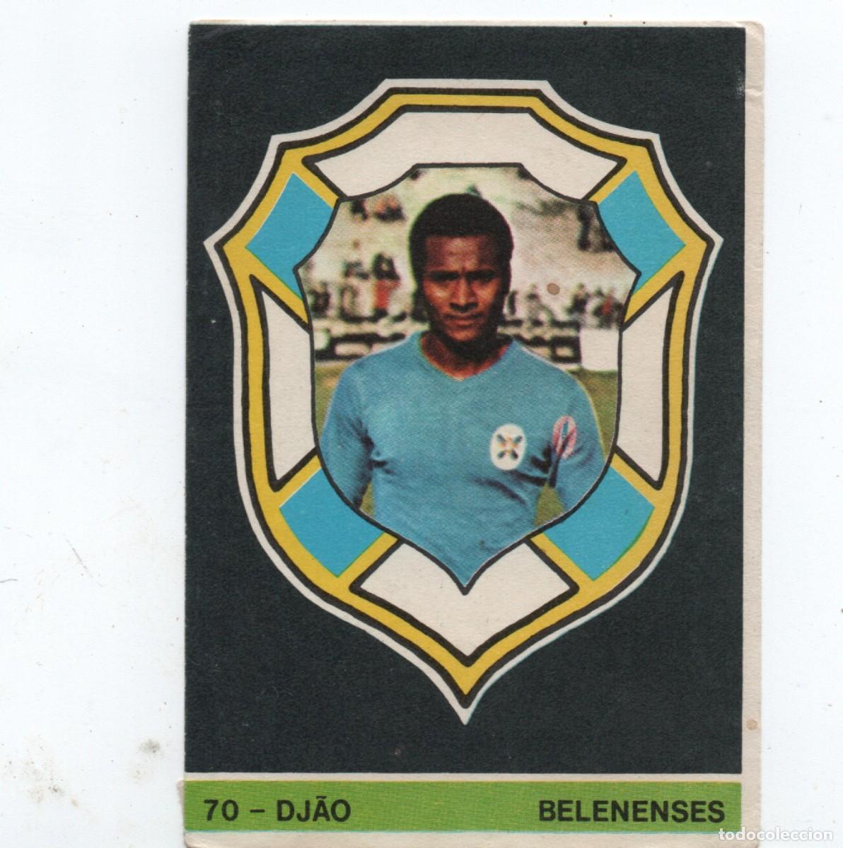 Cromos de f&uacute;tbol: PORTUGAL OLD FOOTBALL STICKER # 70 DJ&Atilde;O, BELENENSES, NORMAL CONDITION