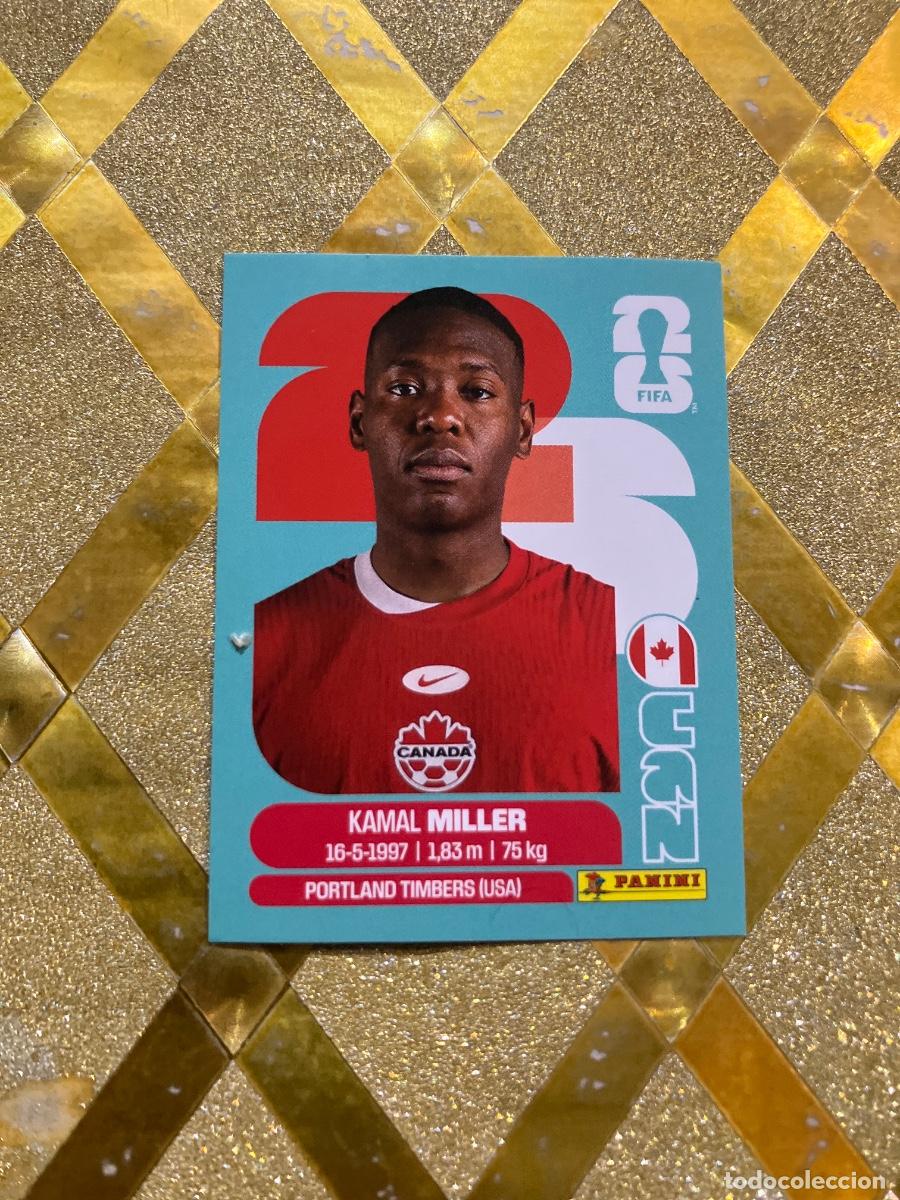 Cromos de f&uacute;tbol: CROMO DE F&Uacute;TBOL NUMERO CAN 9 KAMAL MILLER CANADA MUNDIAL 2026 MEXICO-EEUU-CANADA PANINI !