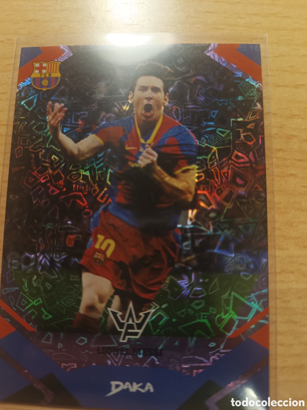 Cromos de f&uacute;tbol: 25 A LIONEL MESSI DAKA GREEN PARALEL FC BARCELONA 2025 2026 25 26