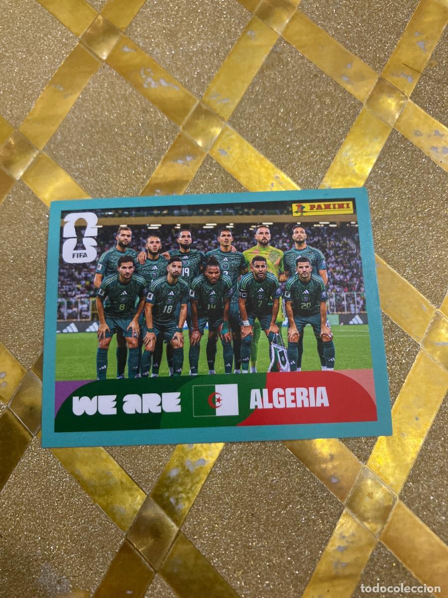 Cromos de f&uacute;tbol: CROMO DE F&Uacute;TBOL NUMERO ALG 13 EQUIPO ARGELIA MUNDIAL 2026 MEXICO-EEUU-CANADA PANINI !