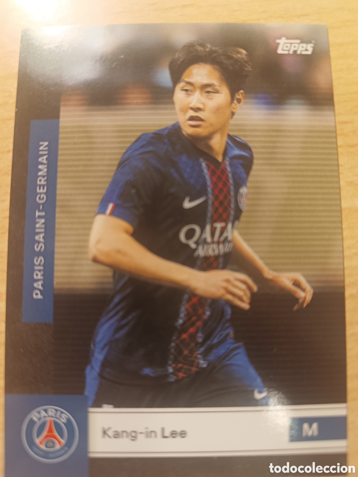Cromos de f&uacute;tbol: 13 KANG IN LEE TEAM SET PARIS SAINT GERMAIN PSG 2025 2026 TOPPS 25 26