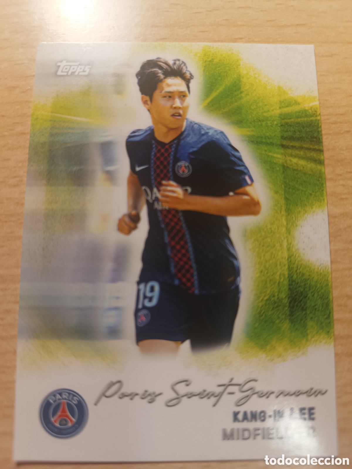 Cromos de f&uacute;tbol: 30 KANG IN LEE PITCH PURSUITS TEAM SET PARIS SAINT GERMAIN PSG 2025 2026 TOPPS 25 26