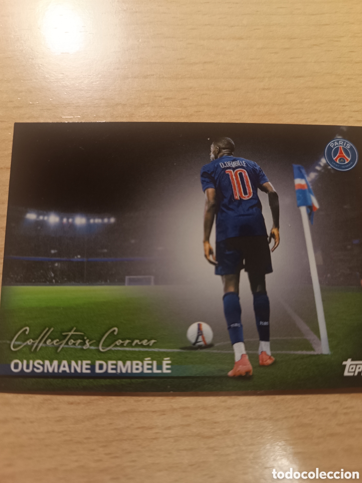 Cromos de f&uacute;tbol: 38 OUSMANE DEMBELE COLLECTOR'S CORNER TEAM SET PARIS SAINT GERMAIN PSG 2025 2026 TOPPS 25 26
