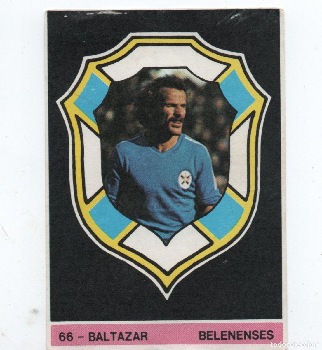 Cromos de f&uacute;tbol: PORTUGAL OLD FOOTBALL STICKER # 66 BALTAZAR, BELENENSES, NORMAL CONDITION