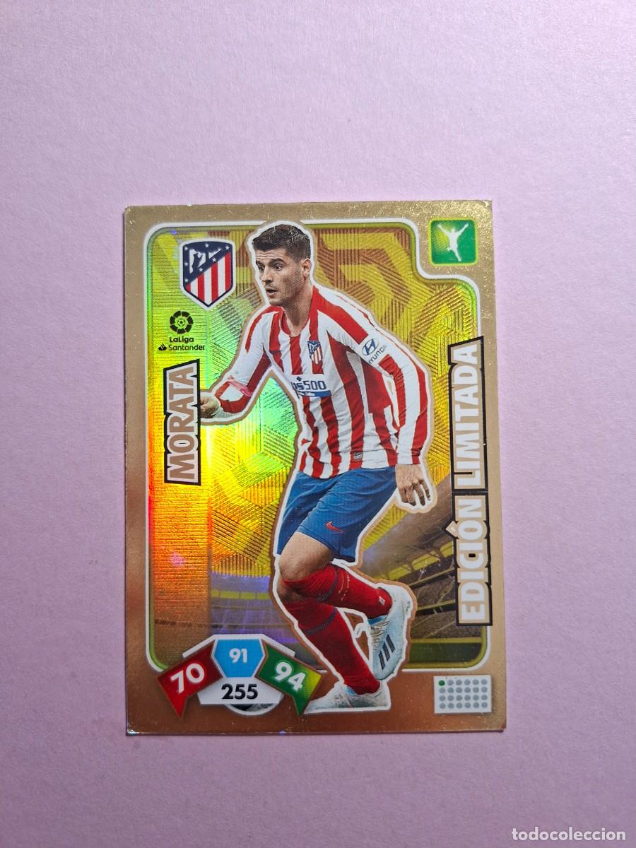 Cromos de f&uacute;tbol: MORATA ATLETICO DE MADRID EDICION LIMITADA ADRENALYN XL 2019 2020 19 20