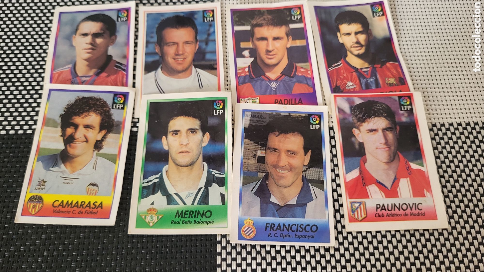 Cromos de f&uacute;tbol: Antiguos cromos f&uacute;tbol Bolycao