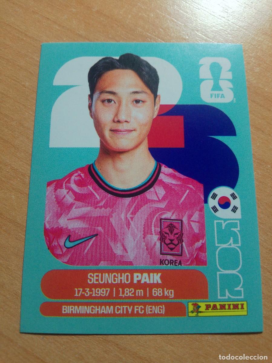 Cromos de f&uacute;tbol: PAIK COREA DEL SUR KOR 14 MUNDIAL FIFA WORLD CUP 2026 26 PANINI STICKERS NUEVO