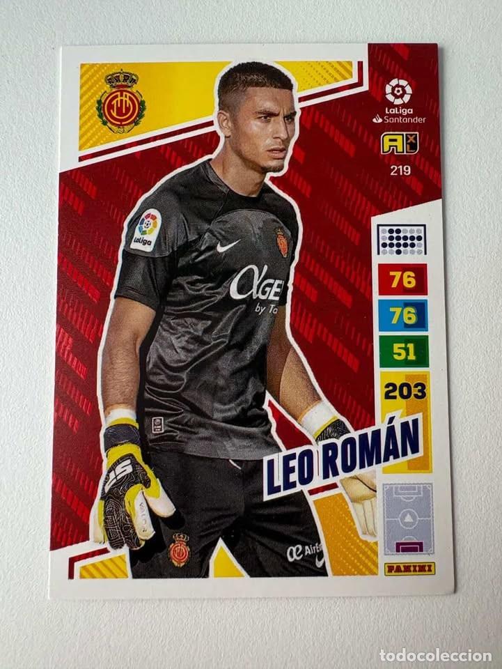 Cromos de f&uacute;tbol: Leo Rom&aacute;n Mallorca 219 Adrenalyn 2022-23