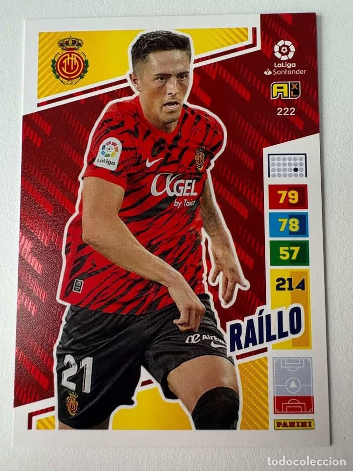 Cromos de f&uacute;tbol: Ra&iacute;llo Mallorca 222 Adrenalyn 2022-23