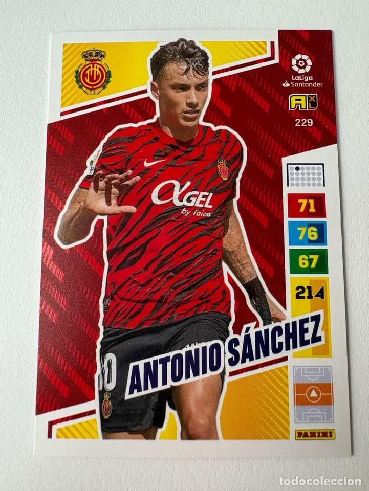 Cromos de f&uacute;tbol: Antonio S&aacute;nchez Mallorca 229 Adrenalyn 2022-23