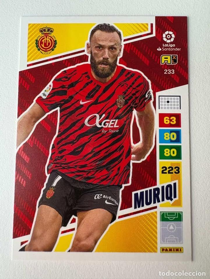 Cromos de f&uacute;tbol: Muriqi Mallorca 233 Adrenalyn 2022-23