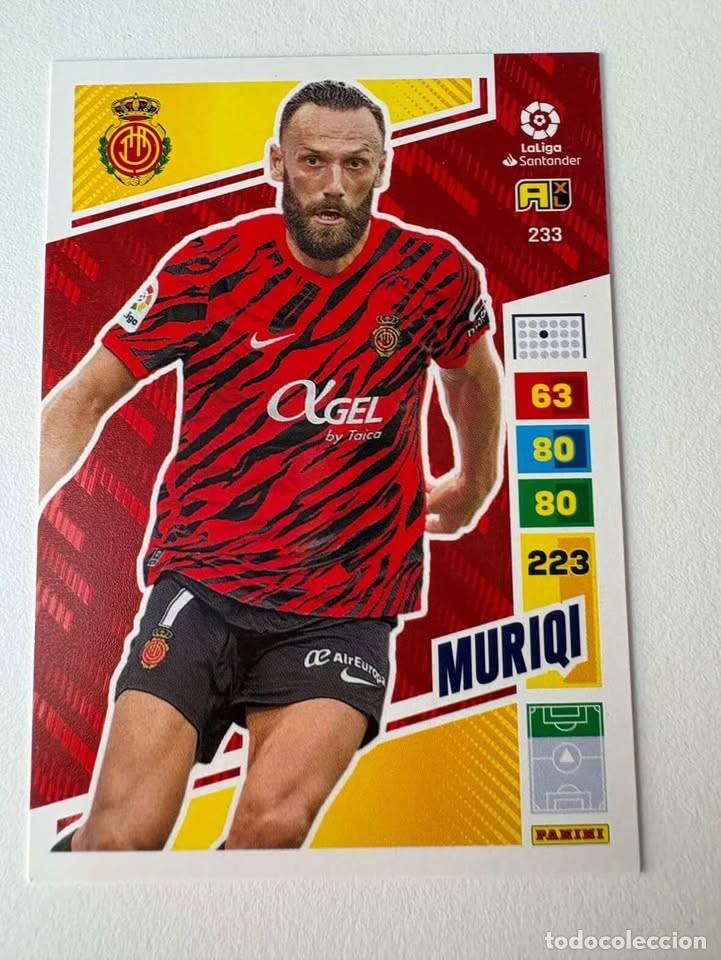 Cromos de f&uacute;tbol: Muriqi Mallorca 233 Adrenalyn 2022-23