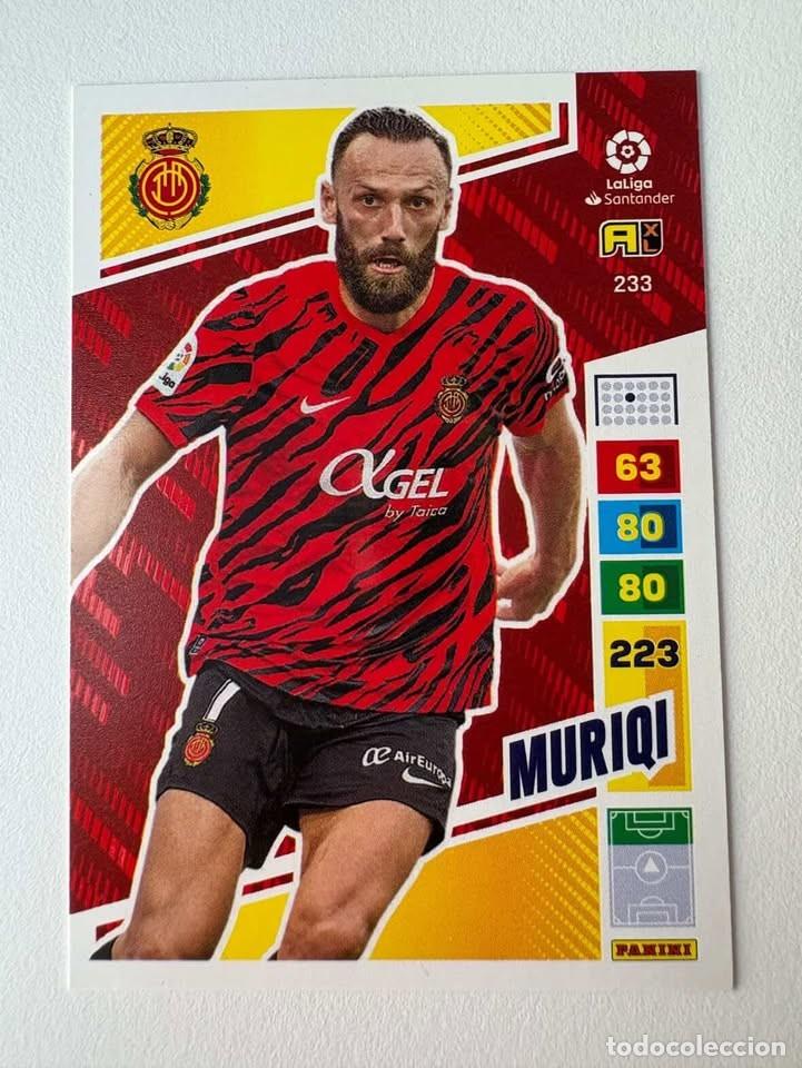 Cromos de f&uacute;tbol: Muriqi Mallorca 233 Adrenalyn 2022-23
