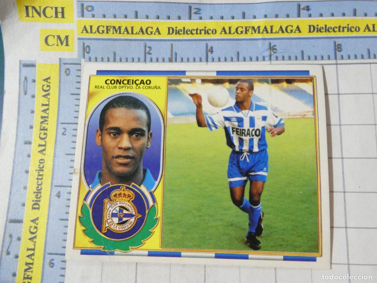 Cromos de Futebol: CROMO DE F&Uacute;TBOL. LIGA ESTE 96 97 1996 1997. ULTIMOS FICHAJES 4 BIS CONCEI&Ccedil;AO DEPORTIVO CORU&Ntilde;A 57