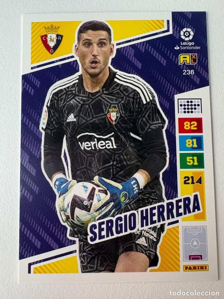 Cromos de Futebol: Sergio Herrera Osasuna 236 Adrenalyn 2022-23