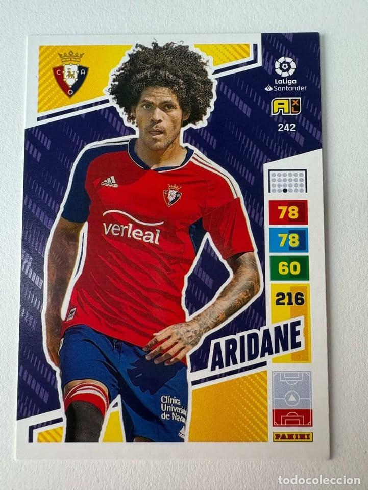 Cromos de Futebol: Aridane Osasuna 242 Adrenalyn 2022-23