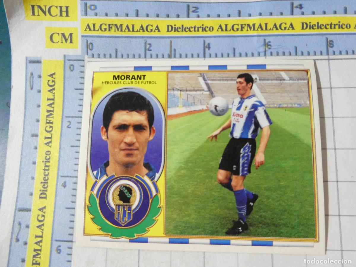 Football Stickers: CROMO DE F&Uacute;TBOL. LIGA ESTE 96 97 1996 1997. ULTIMOS FICHAJES 5 BIS MORANT H&Eacute;RCULES ALICANTE 58