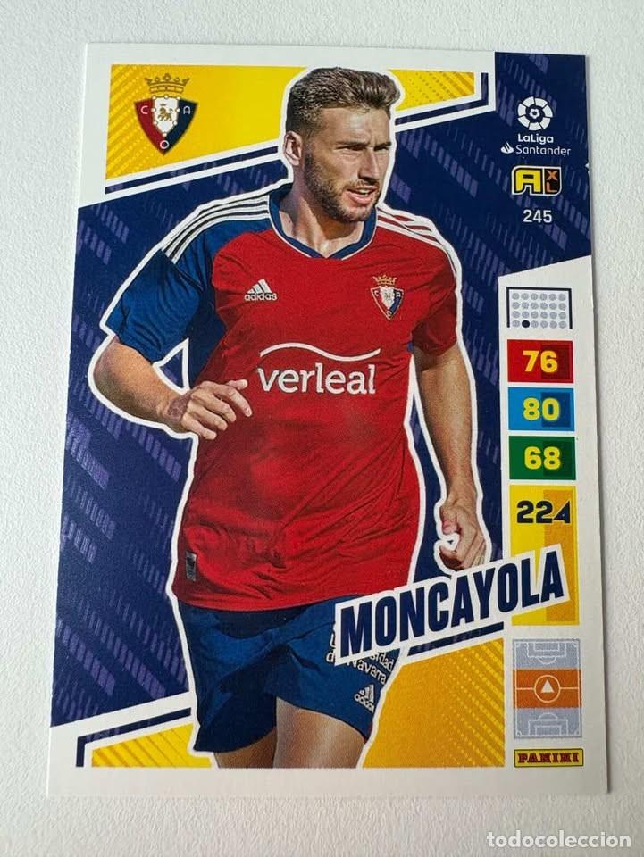 Football Stickers: Moncayola Osasuna 245 Adrenalyn 2022-23