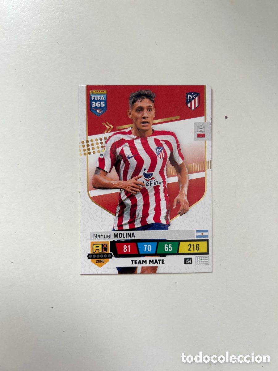 Cromos de Futebol: Nahuel Molina FIFA 365 2023 (154)