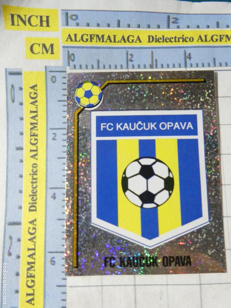 Cromos de f&uacute;tbol: CROMO DE F&Uacute;TBOL. LIGA CHECOSLOVACA 1998 PANINI CESKY FOTBAL. 157 KAUCUK OPAVA. 64