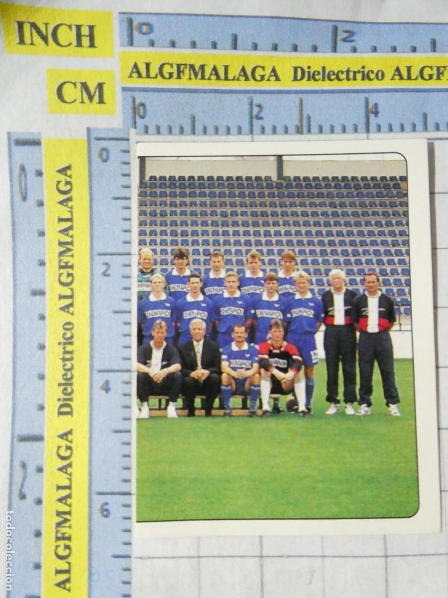 Cromos de f&uacute;tbol: CROMO DE F&Uacute;TBOL. LIGA CHECOSLOVACA 1998 PANINI CESKY FOTBAL. 175 FC PETRA DRNOVICE. 65