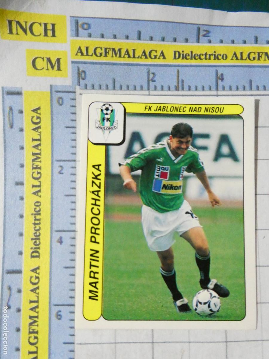Cromos de f&uacute;tbol: CROMO DE F&Uacute;TBOL. LIGA CHECOSLOVACA 1998 PANINI CESKY FOTBAL. 153 MARTIN PROCHAZKA. 69